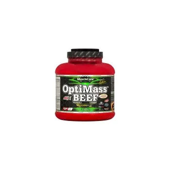 Protein Amix OptiMass Beef 2500 g dvojitá čokoláda