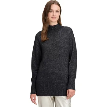 Dámský svetr BETTY & CO dámský svetr černý s lurexem a rolákem