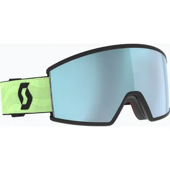 Sjezdové lyžování Lyžařské brýle SCOTT Ambit glow green/amp ice chrome
