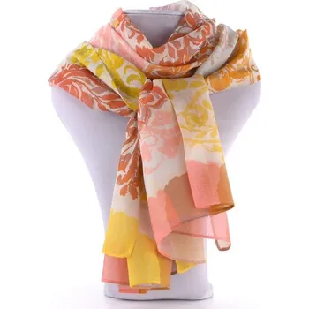 Šála Fraas bavlněný šál s hedvábím a paisley vzorem 633033-412 | P695342