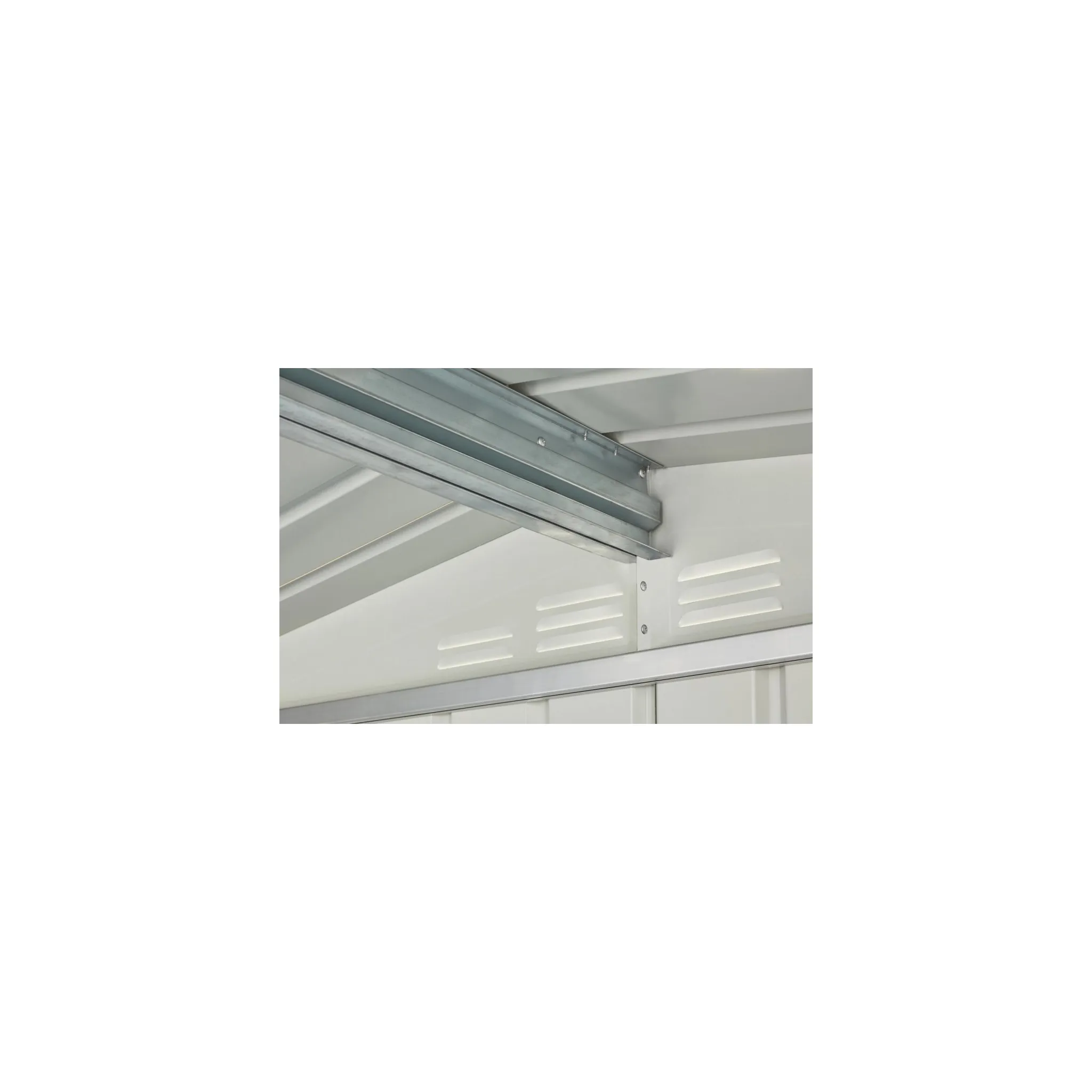 Fotografie 4 - Zahradní domek Globel Industries Domek 1012 2,95 x 3,61 x 2,03 m zelený