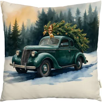 Povlak na polštářek DARRÉ Dekorační povlak na polštářek Vánoční nostalgie