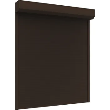 Garážová vrata Rolovací garážová vrata RAL 8017 (hnědá) s pohonem, fotobuňkami a blokovacím mechanismem proti nadzvednutí Šířka stavebního otvoru (mm): 3000, Výška stavebního otvoru (mm): 2000