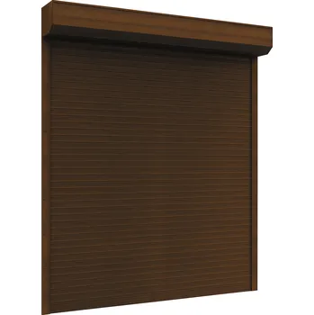 Garážová vrata Rolovací garážová vrata zlatý dub s pohonem, fotobuňkami a blokovacím mechanismem proti nadzvednutí Šířka stavebního otvoru (mm): 2000, Výška stavebního otvoru (mm): 2000