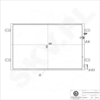 Chladič motoru Chladič klimatizace Audi A6 C6 4F0260401E ESEN SKV