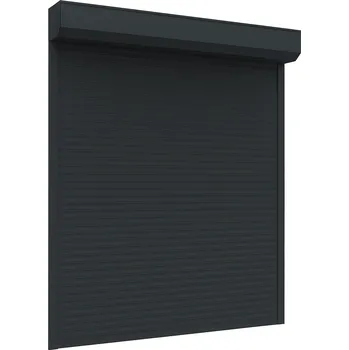 Garážová vrata Rolovací garážová vrata RAL 7016 (antracit) s pohonem, fotobuňkami a blokovacím mechanismem proti nadzvednutí Šířka stavebního otvoru (mm): 3000, Výška stavebního otvoru (mm): 2000