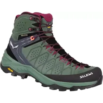 Dámská treková obuv Salewa Alp Trainer 2 Mid GTX dámské boty Duck Green/Rhododendon EU 38 / UK 5