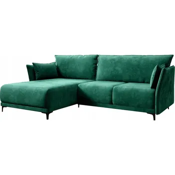 Sedací souprava Rohová Sedací Souprava Kondela látka zelená