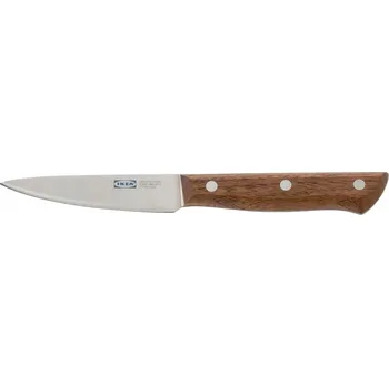 Kuchyňský nůž IKEA VARDAGEN Nůž zeleniny , nerezová ocel /ořech, 9 cm