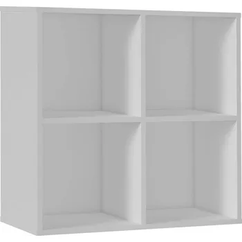 Knihovna Regál Meble Domiko 71,2 cm x 70,6 cm x 35 cm bílý