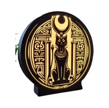 Lampička NOČNÍ LAMPA 3D LED LAMPA DÁREK