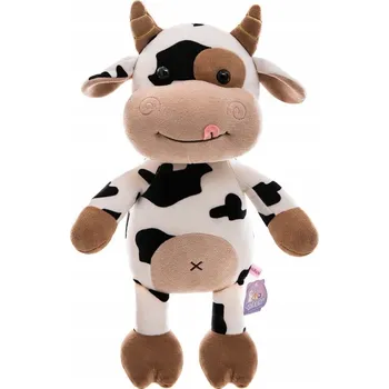 plyšák Plyšák KROWA 45 CM Plyšový Mazlíček Přítulníček KRAVIČKA Plyšák