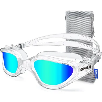 Plavecké brýle Plavecké brýle na bazén unisex Omid Adult Clear