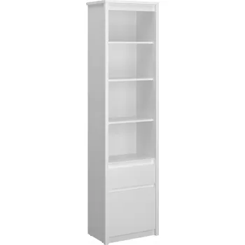 regál Regál Kondela 55,6 cm x 210,6 cm x 36,2 cm, bílý