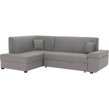 Sedací souprava Rohová Sedací Souprava Kondela Fosa Roh L látka šedá