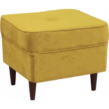 Taburet Čalouněná Taburet Kondela žlutá