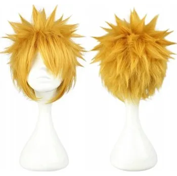 Karnevalová paruka PARUKA BLOND VLASY NARUTO UZUMAKI AKATSUKI KOSTÝM ANIME