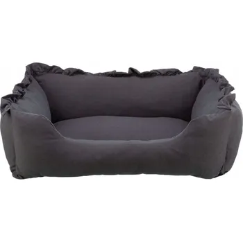 Pelíšek pro psa Trixie pelíšek pro psy Amelie tmavě šedý 80x60cm