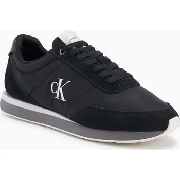 Pánská obuv Pánské boty Calvin Klein YM0YM01361 Retro Runner Ess Mix Mat black/stormfront/vaporous white