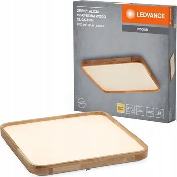 Stropní Svítidlo Ledvance 49,5 cm, hnědý