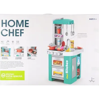 Dětská kuchyňka Kuchyňka na baterie s příslušenstvím MEGA CREATIVE