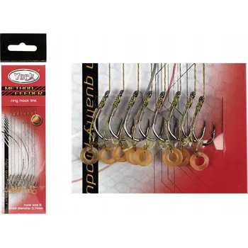 YORK METHOD RING ŠŇŮRA PLETENÝ VLASEC 0,14 MM VELIKOST 4