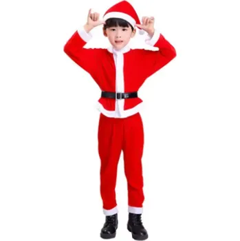 Karnevalový kostým Vánoční kostým pro kluky i holky - Santa Claus Varianta: kostým pro kluky (1), Velikost: 160