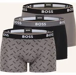 Boss 3 Kusy Boxerek Power, šedá / černá
