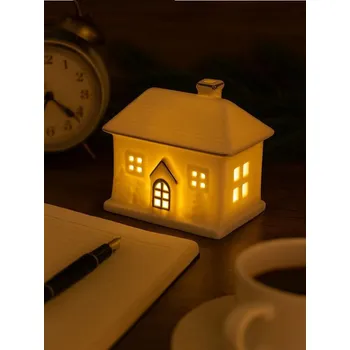 Lampička Sinsay - Vánoční LED lampička ve tvaru domečku - bílá - 981GI-00X - 981GI-00X-ONE