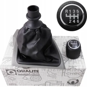 Hlavice řadicí páky HLAVICE ŘADICÍ PÁKY S MANŽETOU RÁMEČEK DUCATO BOXER JUMPER 06- 6 RYCHLOSTÍ