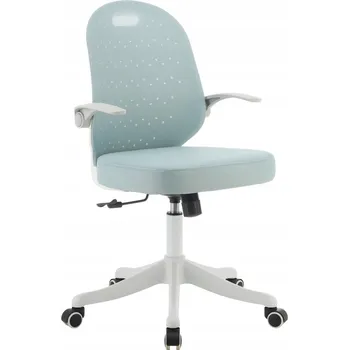 Dětská židle na kolečkách Taria - neomint / bílá