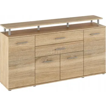 Komoda Komoda Kondela 156 x 35 x 83,6 cm dub sonoma mat