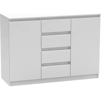 Komoda Komoda Kondela 133,6 x 49 x 95,4 cm bílá