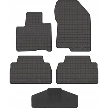 autokoberec Gumové autokoberce Edecor, sada 5 kusů
