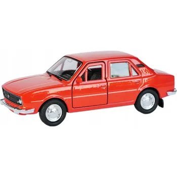 autíčko Škoda 105 L 1:34-39 model Welly oranžová
