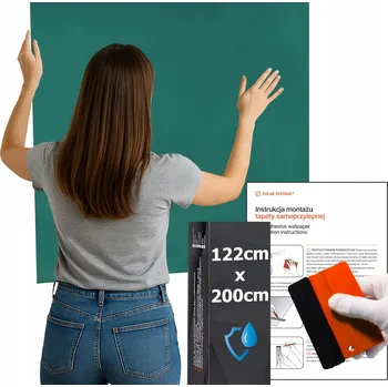 Tapeta Tapeta Samolepicí Voděodolná Do Kuchyně Na Zeď Nábytek Mořská Zelená