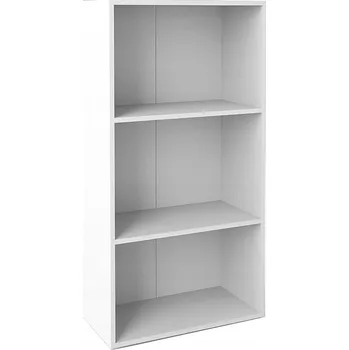 Knihovna Regál Nabbi 60 cm x 115,2 cm x 32 cm bílý