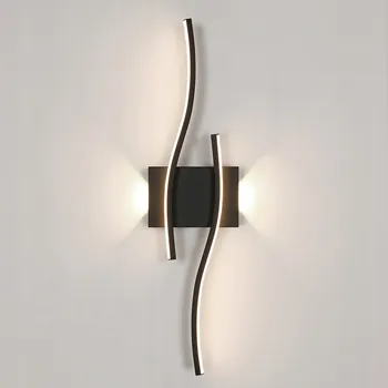 Nástěnné svítidlo Nástěnné svítidlo Riserva černé s integrovaným LED zdrojem 20 W