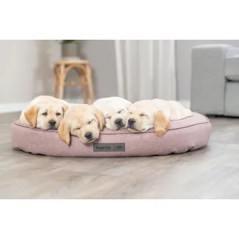 Pelíšek pro psa Trixie Felicia, pelíšek pro psa/kočku, oválný, růžový, 85 x 65 cm