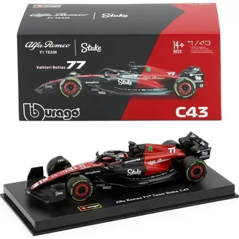 autíčko F1 Alfa Romeo Valtteri Bottas 77" Limited (Originální model Alfa Romeo F1 Team Stake)