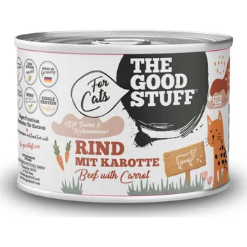 Krmivo pro kočku The Goodstuff Adult hovězí s mrkví 6× 200 g