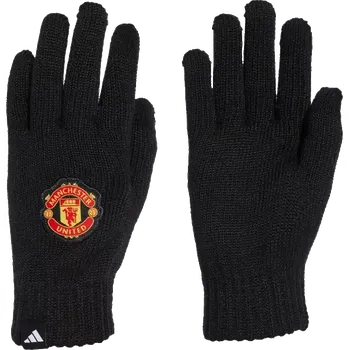 Rukavice Unisex hráčské rukavice Adidas Manchester United 25/26 černé
