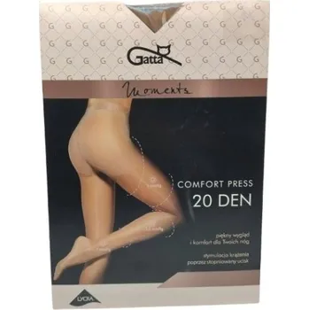 Dámské punčochy Punčocháče Gatta 20den béžové hladké, velikost M