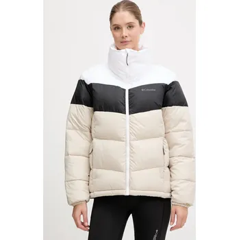 Dámská bunda Bunda Columbia Puffect Color Block Jkt 1955101 béžová 08X, vel. L