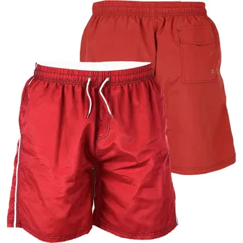 Pánské plavky D555 plavky pánské YARROW nadměrná velikost červená 2XL