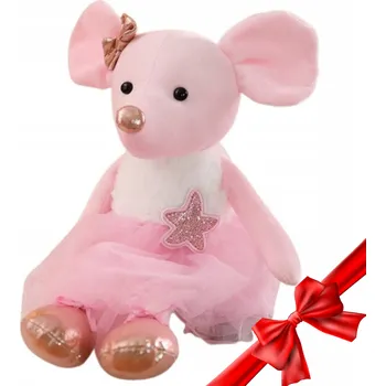 plyšák PLYŠÁK PLYŠÁK PLYŠOVÁ HRAČKA MYŠ MYŠKA BALETKA 40 CM