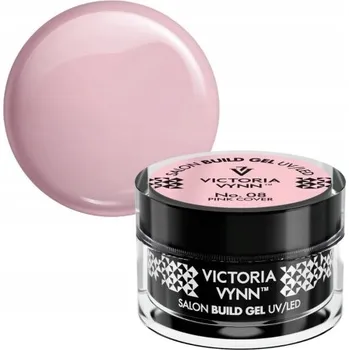 Lak na nehty Stavební gel na nehty Victoria Vynn 08 Pink Cover Růžový 50 ml