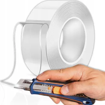 Lepicí páska Oboustranná lepicí páska ACS nano 30 mm x 2 m průhledná, opakovaně použitelná