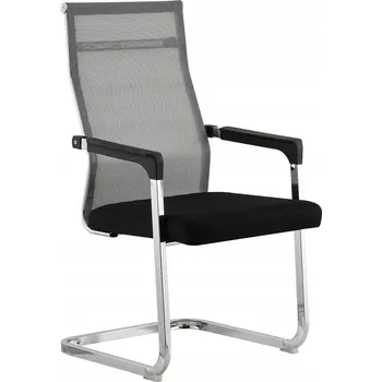 Kancelářská židle Rimala New - šedá/černá/chrom