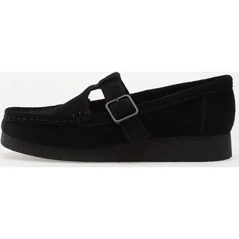 Dámské tenisky Tenisky Clarks WallabeeEVOBar Black Suede EUR 40